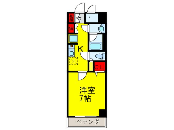 サザンクレスト堺東の物件間取画像